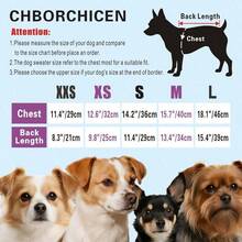 CHBORCHICEN Sueteres para perros pequeños sueter de punto para mascotas y gatos sudadera calida para perro ropa de invierno sueter para gatito S vestido rosado - Pequeño+Morado - Ver 4