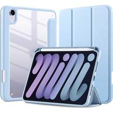 Hybrid Slim Case Compatible With Ipad (A16) 11th Generation 11 Inch (2025), IPad 10th Generation 10.9 Inch (2022) - Shockproof Cover With Clear Transparent Back Shell & Pencil Holder, Pink - Multicolor - View 51