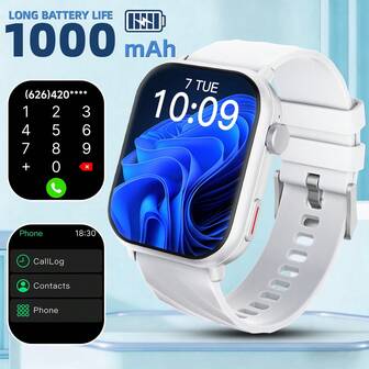 1.83 Inch New Large Capacity Wireless Smart Watch, Designed For Adventurers, IP68 Waterproof, Gravity Sensing, Pedometer, Raise Wrist To Wake, Magnetic Charging, Suitable For Sports, Fashionable Appearance, Ideal Gift For Friends