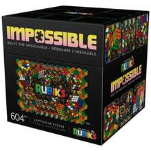 zxr  Games Rubik s Cube Rubik s Impossible Puzzle 604-Piece Lenticular Puzzle Ages 14+121 - como en la foto - Ver 6