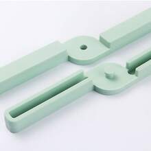 Tapete de silicona grueso plegable, tapete de silicona, aislante de calor para cocina, posavasos resistente a altas temperaturas, tapete de mesa de comedor antideslizante - Naranja rosa - Ver 7