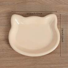 4 Color Options Cat Food Bowl | Plastic Canister Snacks Freezer Dish, Low Bowl, Premium Pet Bowl, Anti-Black Nose, Home Use, Battery-Free - Multicolor - View 6