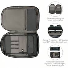 Altmont Professional Deluxe Travel Laptop Backpack - GreyGreen - View 5