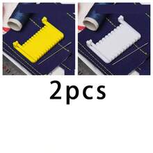1個/2個/4個夾式縫紉工具 - 耐用塑料邊緣鎖定編織工具，可拆卸，固定效果良好，適合初學者和老年人，用於服裝縫製、布料修補、衣物維護、老年人手工輔助 | 精密縫紉設備 | 耐用塑料工具，DIY手工縫紉配件 | 人體工學設計 | 光滑表面 - 彩色 - 查看 14