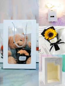 Customizable Teddy Bear Plush Doll With Text And Photo, Personalized Gifts, Doll Clothes, Christmas Decorations, Girls Bedroom Decor, Boys Bedroom Decor, Christmas Gifts, Birthday Decorations, Personalized Gifts, Suitable For College Dorms, Halloween Decorations - Multicolor - View 11