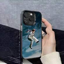 Funda de teléfono C-Conan Grey Wishbone para 17,16,15,14,13,12,11,Pro,Max,Plus,E, cubierta negra IMD - Z5 - Ver 10