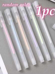 1pc Macaron Color Glue Pen, Adhesive Pen, Stationery Glue Pen With Quick-Drying, Precise Control Of Fine Tip, Suitable For Scrapbooking, Diary, Greeting Cards, Handmade Crafts - Multicolor - View 16