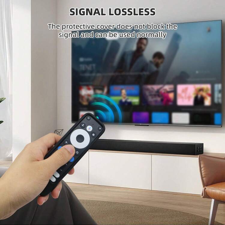 Silicone Protective Case For 2024 Onn TV 4K Pro Remote Control - Multicolor - View 4