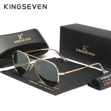 KINGSEVEN Brand Men Sunglasses Polarized UV400 Mirror Male Sun Glasses Women For Men Fishing Driving Glasses For Summer Beach Vacation,Outdoor,Travel