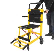 Futchoy Manual Stair Chair, Mobility Chair, Medical Emergency Patient Transfer Chair, 4-Wheel Evacuation Chair, Portable Transport Stair Chair - Multicolor - View 6