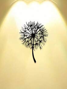 Elegant Minimalist Dandelion Metal Wall Decor - Modern Hollow Design, Suitable For Home And Office Decoration, Great For Living Room, Bedroom, Patio, Kitchen, Etc. - Ideal Housewarming Gift