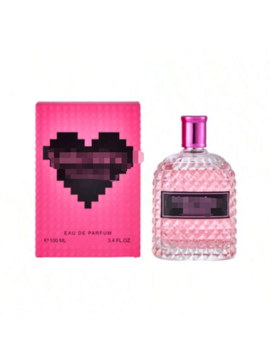 Eau de Parfum para Mujer 100ml (Estilo Rosa con Embalaje de Corazón)