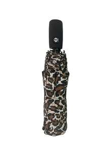 Fashionable Leopard Print Windproof & UV Protection Automatic Folding Umbrella - Leopard Print Series - View 6