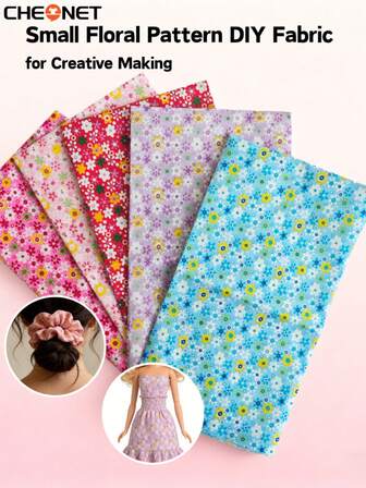 CHEONET-Stoffblume, reiner kleiner Blumen-Handwerks-DIY-Stoff