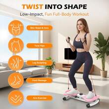 Twisting Waist Disc Waist Twist Board Machine Abdomen Exercise Balancing Board - Pink - View 8