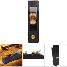 Cepillo Manual Plano de Ébano para Madera, Herramienta Profesional de Carpintería para Cortar, Pulir y Desbarbar, Hoja de Acero 80mm - 120 mm - Ver 9