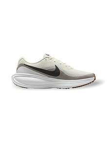 Nike Revolution 8 男士跑步鞋 透气吸汗 多功能 纯色Logo 弹性好 易洗 运动户外跑步 日常上学 米白色 灰色 HJ9198-005 - 米白色/灰色 - 查看 3