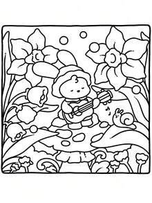 1本温馨儿童涂鸦绘画书，以可爱动物为主题，蒙特梭利绘画玩具，创意礼物。易于涂色的线条绘画书，以植物为主题，成人绘画书，送给朋友、情侣和家人的礼物，返校季学习用品。 - 彩色 - 查看 9