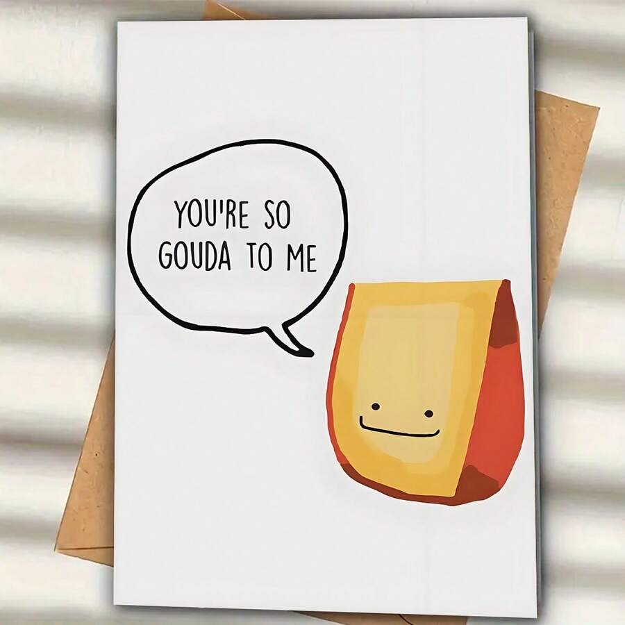 “你对我来说太美好了”创意情人节贺卡，纸袋设计，优质贺卡（12x17厘米/4.72x6.7英寸），附信封，送给妻子/丈夫/男友/女友的礼物 - 彩色 - 查看 1