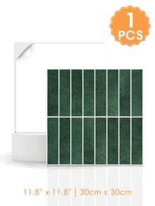 1/10/20PCS Peel-And-Stick PVC Wall Sticker, 11.8" X 11.8", Decorative Wall Sticker, Self-Adhesive 3D Wall Panel, Modern Style, Interior Decoration, Living Room Decorative Wall Panel, Bathroom Waterproof Tile, Waterproof, High Temperature Resistant