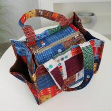 DLIU 1 pièce Grand sac à lunch isotherme, sac fourre-tout avec poches pour bouteille d'eau, fermeture éclair, convient pour le travail, l'école, les courses, les activités de plein air, l'utilisation quotidienne. Sac isotherme imperméable pour femmes, hommes, pique-nique, rentrée scolaire