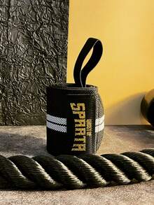 2pcs Wrist Wraps, Suitable For Deadlifts, Barbell Training And Gym Strength Training Accessories, Wrist Support, Improve Grip Strength During Workouts, Protect Wrists. Gift For Fitness Enthusiasts, Valentine's Day Gift - Multicolor - View 6