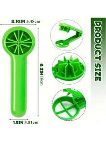 Multi-Functional Grape Slicer, Fruit Salad Slicer, Convenient Strawberry & Tomato Slicer, Household Fruit Slicer, Peeler And Pulp Separator, Kitchen Tool - Multicolor - View 3