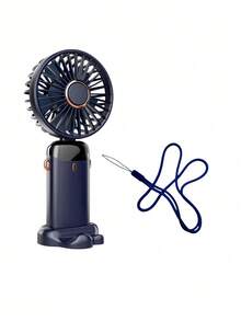 Nowy miniaturowy wentylator ręczny, przenośny przez USB z cyfrowym wyświetlaczem, cichy, akumulatorowy wentylator zewnętrzny do akademika, składany, aromaterapeutyczny mini wentylator elektryczny, zasilany bateryjnie z wyświetlaczem LED, 800 mAh, 3 w 1, ręczny/na szyję/na biurko, składany pod kątem 90° z podstawą, 5 regulowanych prędkości wiatru, odpowiedni dla studentów na zewnątrz, do biura, sypialni, na kemping, w podróży lub jako przenośny wentylator biurkowy, urocze rzeczy - Wielokolorowe - Zobacz 12