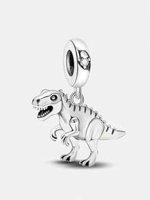 1颗霸王龙吊坠珠，适合女士手链、手镯DIY饰品制作及日常穿搭装饰。 - 兇猛霸王龍 - 查看 2