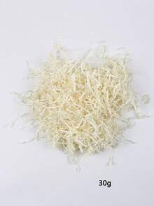 30g Crinkle Raffia Gift Box Filler Paper - Beige - View 13