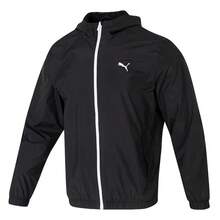 PUMA Lifestyle Series Fashionable Versatile Black Breathable Wear-Resistant Hooded Jacket For Men - Black - View 6