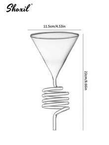 shoxil 1pc Spiral Coffee Filter Dripper, 1-4 Cup Capacity, Creative Spiral Cooling Coffee Filter Cup, Suitable For Office Or Home, Coffee Brewing Funnel, Home Coffee Maker Accessories - Coffee Filter - View 8