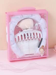 5 Pcs Women Terry Cloth Headband Wash Combo Pack, Sponge Spa Headbands For Washing Face Or Facial With Wristbands And Large Flower Hair Claw Clip Gift Set, Puffy Makeup Washing, Mask, Skin Treatment Hair Stuff Hair Accessories Set With Delicate Box For Party Gifts And Daily Use,Gifts,Travel,Gifts For Women,Hair Stuff,Stocking Stuffers,Stocking Stuffers,Stocking Fillers,Stocking Stuffers For Women,Stocking Fillers Women,Christmas Gifts,Gifts,Christmas Stocking Fillers,Gifts For Women,Gift,Christmas Gift,Stocking Stuffers For Adults,Stocking Fillers For Adult,Hair Stuff,Women's Accessories,Stocking Stuffer,Coming-Of-Age Hair Accessory,Christmas Hair Accessories,Gift Ideas For Women,Beauty Stocking Fillers,Christmas Gifts For Women