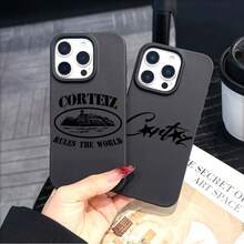 Luxury Products Rules The World C-Corteizs Matte Phone Case For  17 16 15 14 Plus 13 12 11 Mini Pro X XS Max Air Plus, Cover Compatible With  17 Pro Max Case,  17 Pro Case,  17 Case,  16 Pro Max Case - MSB-293MS88475A3 - Xem 1