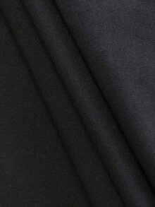 T-shirt à manches courtes et col rond, imprimé-verso motif astronaute dessin animé, tissu confortable et respirant, style streetwear décontracté pour homme, 100 % coton (choisissez une taille supérieure pour une coupe plus ample). - noir - Voir 5