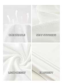 男童字母标语和赛车图案印花短袖T恤 - 白色 - 查看 5