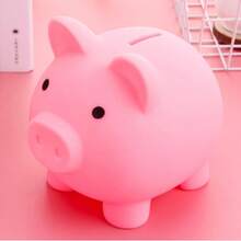 Large Capacity Secure Cash Box With Safety Spring Clip Lock - Heavy Duty Metal Structure, Comes With Removable Coin Tray And Cash Organizer, 4 Styles Available. Piggy Bank Design Option Available.