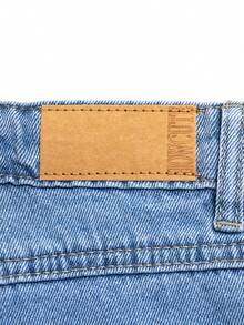 Young BoyStreet Style Medium Wash Adjustable Waist Distressed Denim Jeans