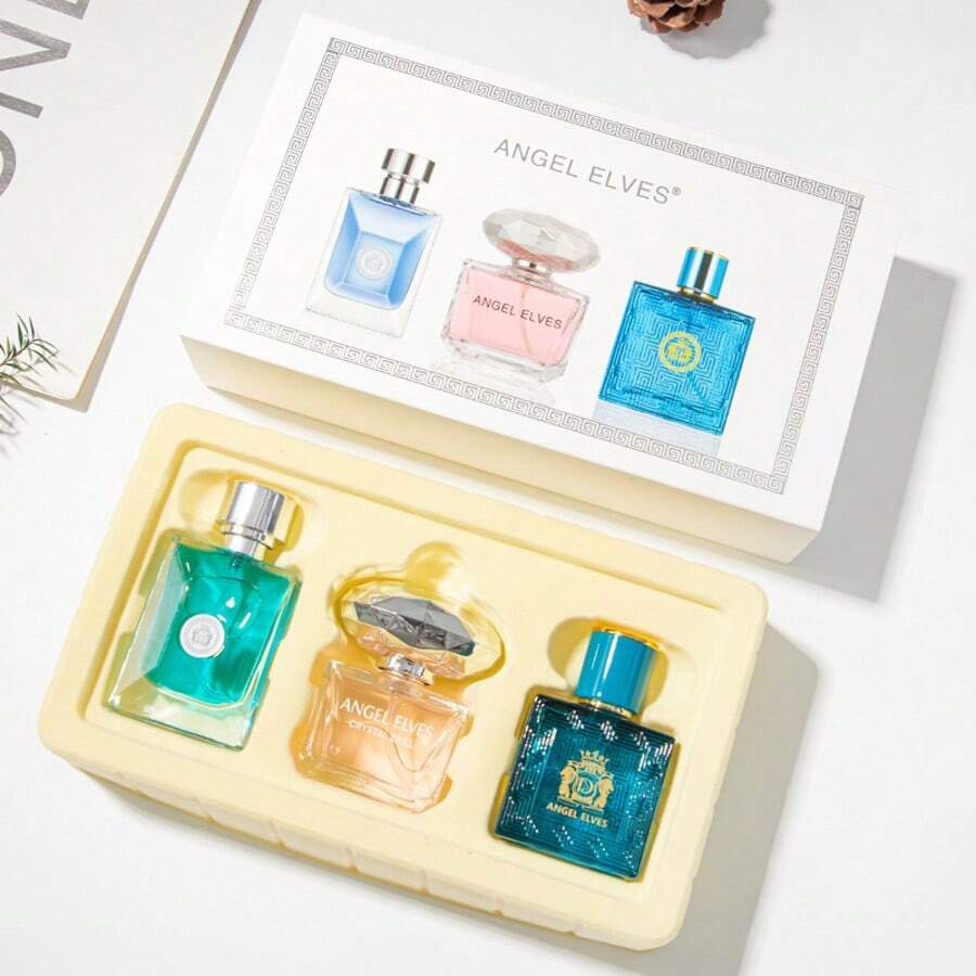 3件/組無火芳香療法禮品組,精緻空氣清新除臭禮品組,三款香氛噴霧禮品組,大師調配,細膩持久香氣,高品質產品,媲美大品牌,完美禮品選擇,適用於日常除臭與香氛增強,便攜式空氣清新劑,可用於家居裝飾、枕頭、衣櫥、包包、手提包等增加香氣 - 多樣化香型 - 查看 1