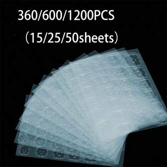Specialized Jelly Sticker - Double-Sided, High Adhesion, Waterproof, Tear-Off, Invisible, Transparent, Ultra-Thin, Wearable