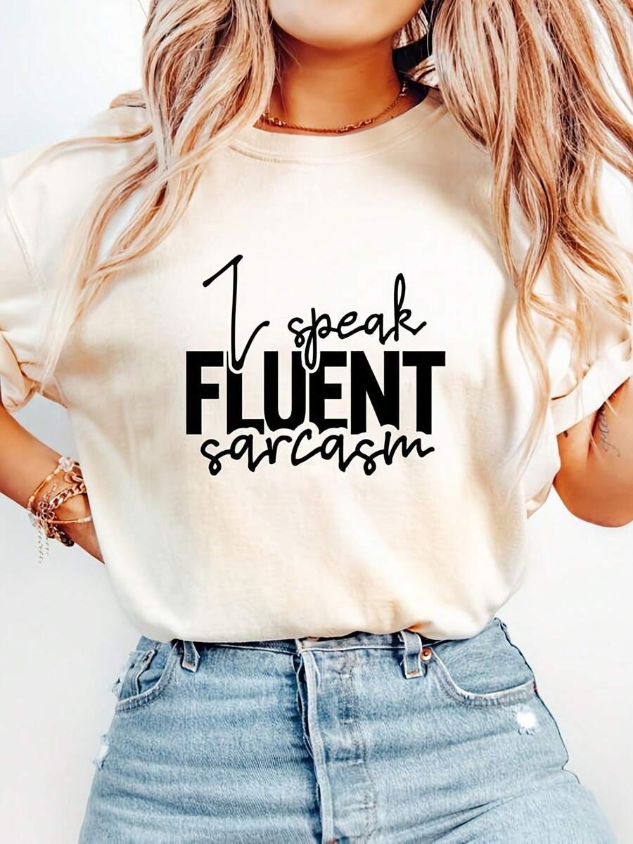 Camiseta Sarca, camiseta divertida para adolescentes, regalos divertidos para ella, camiseta genial para mujer, camiseta sarcástica, camiseta divertida para mujer - Blanco - Ver 1