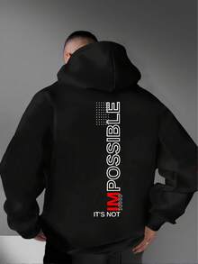 Sweat-shirts pour hommes - Noir - Voir 1