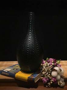 1pc Plastic Polka Dot Vase | Bohemian Style Decorative Flower Vase | Modern Home Decor, Suitable For Living Room, Bedroom, Office Desk Elegant Floral Arrangement | Scene Decor, Room Decor, Wedding Decor, Home Decor, Central Wedding Table, Banquet Hall, Office Bedroom, Housewarming Gift, Halloween Decor, Christmas Decor, Room Decor, Home Accessories - Multicolor - View 7