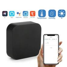 红外通用亮度智能WiFi/无线遥控器，可通过智能手机实现智能家居自动化 - 深灰色 - 查看 10