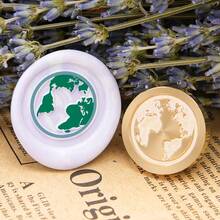 Wax Sealed, Open Me, Handmade With Care, Wish You Happiness! Brass Sealed, Used To Decorate Envelopes, Invitations, Gifts, Birthday Party Postcards, Greeting Cards, Etc. - Gold - View 25