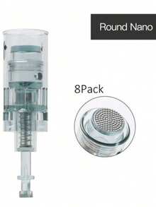 Ultima M8 Microneedle Pen Replacement Cartridges, Compatible With Dr. Pen Beauty Microneedle Rollers, Unisex Home Skincare Tool - Dark Green - View 13