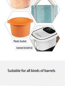 800pcs/80pcs Disposable Foot Bath Bags, Foot Soak Bags, Foot Therapy Tub Bags, Bathroom Accessories - Transparent - View 4