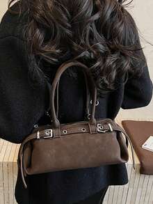 Maven & Chic neue Retro-Handtasche, individuelle Mode-Schulter-/Unterarmtasche, geeignet für den täglichen Gebrauch, Einkaufen, Pendeln, Arbeit, Universität