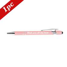 1-36pcs Customized Metal Retractable Ballpoint Pen + Stylus Pen Set | Anti-Slip Grip | Smooth Writing Medium Tip | Compatible With Smartphones/Tablets/Office Devices | Engraved With Name/Date/Logo | Suitable For Students/Teachers/Office Workers | Back-To-School Gift | Teacher's Day/Mother's Day Gift | Multi-Scenario Applicable (Classroom/Dorm/Business Meeting) - 彩色 - 查看 15