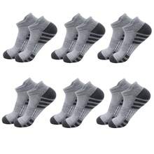 12 Pairs Unisex Sports Socks, Breathable, Moisture-Wicking, Non-Slip, Comfortable, Multi-Function Ankle Socks - Multicolor - View 26